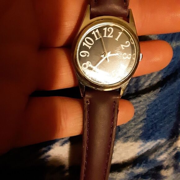 Calvin Hill Puple watch 